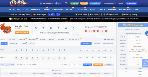 QH88S.AM_Cách Chơi Xổ Số Siêu Tốc 1 Phút Thắng Lớn